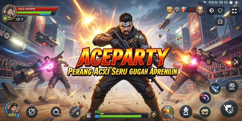 Tangkap aksi seru dari gameplay ACEPARTY yang penuh tantangan.
