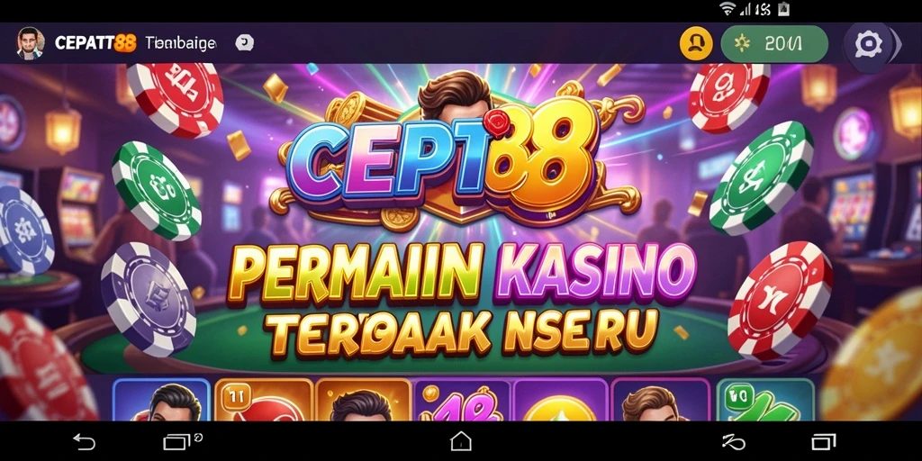 Gameplay seru dan mengasyikkan dalam aplikasi CEPAT88.
