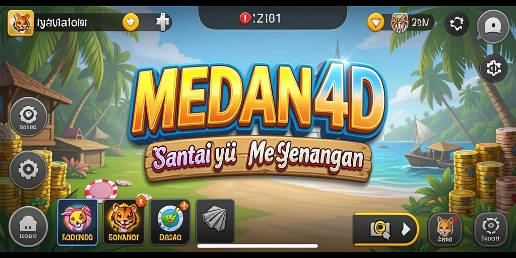 Tangkapan layar gameplay menarik dari MEDAN4D yang menyajikan keseruan santai.