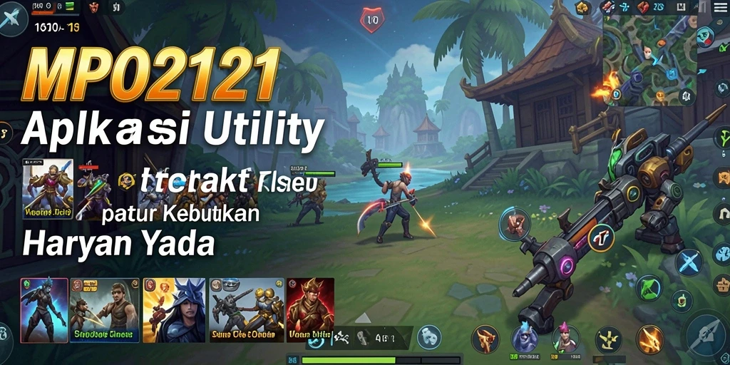 Tampilan antarmuka MPO2121 yang intuitif dan fungsional.