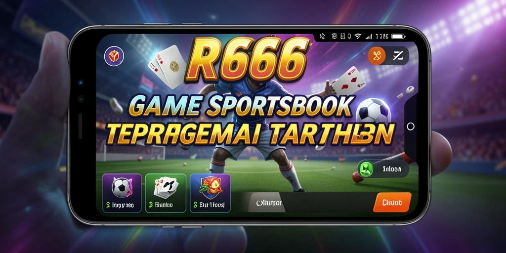 Tangkapan layar utama RR666 menampilkan antarmuka taruhan olahraga yang menarik.