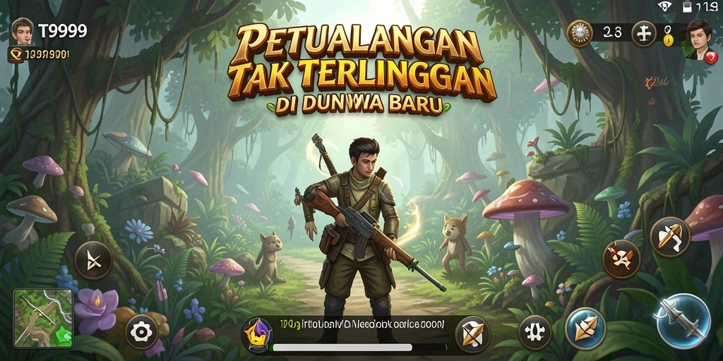Gameplay T9999 yang menegangkan dan mendebarkan.